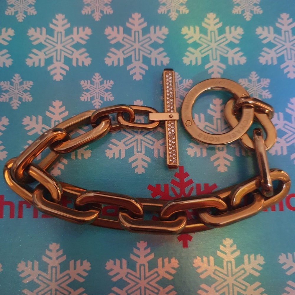 Michael Kors Gold Chain Bracelet